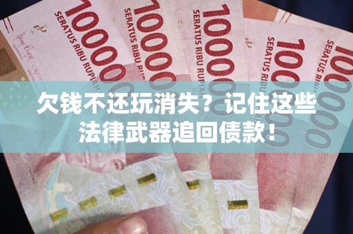 武汉欠钱不还玩消失?记住这些法律武器追回债款! 武汉欠钱不还玩消失?记住这些法律武器追回债款!